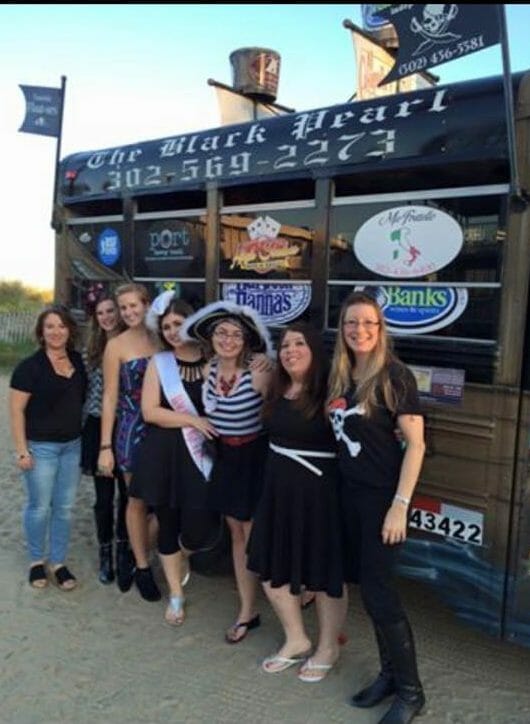 Black Pearl Pirate Party Bus