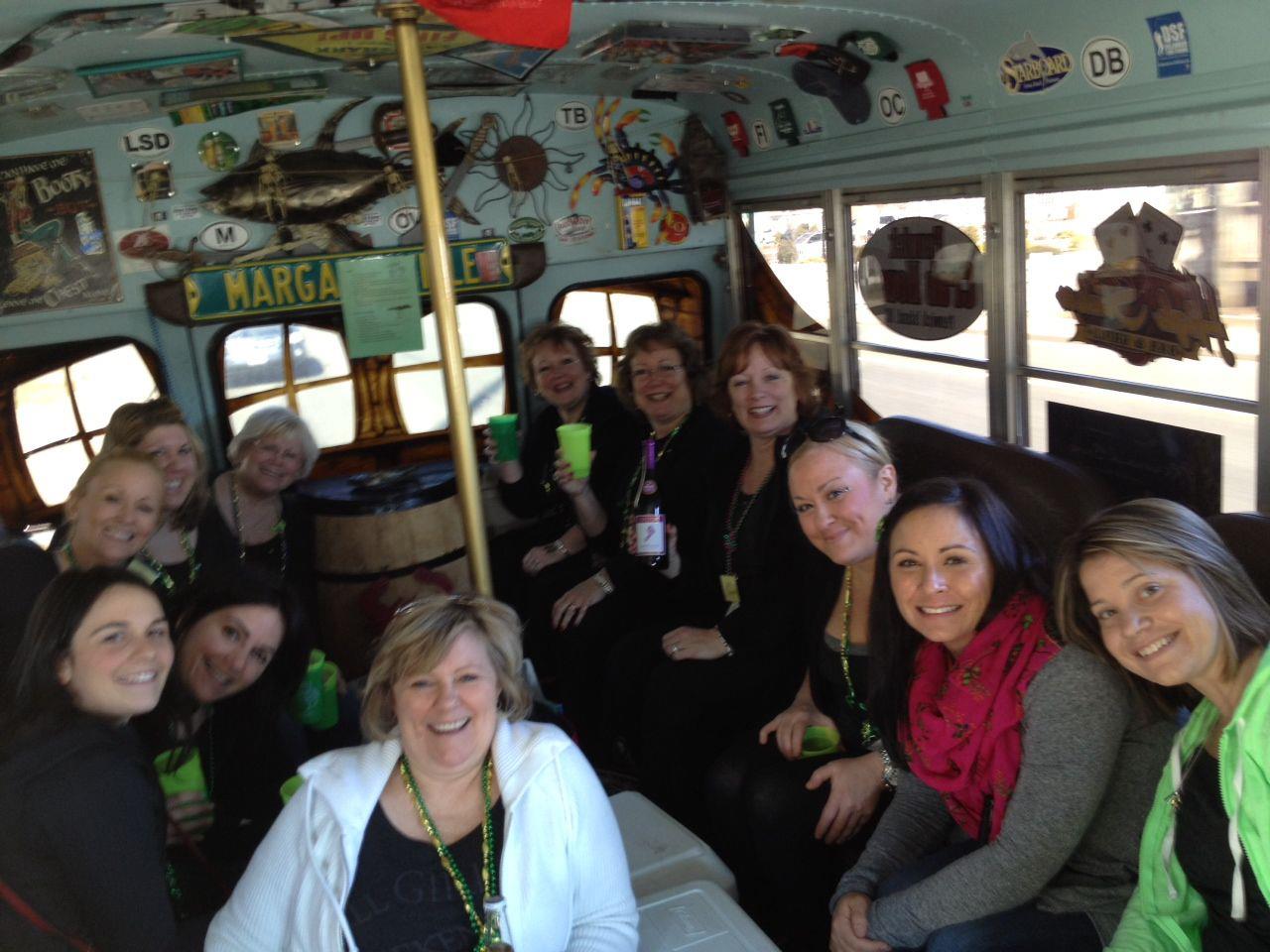 Black Pearl Pirate Party Bus