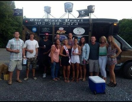 Black Pearl Pirate Party Bus