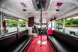 Pink Pearl Party Bus Rental Delaware